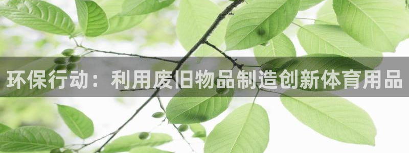注册凯捷体育：环保行动：利用废旧物品制造创新体育用品