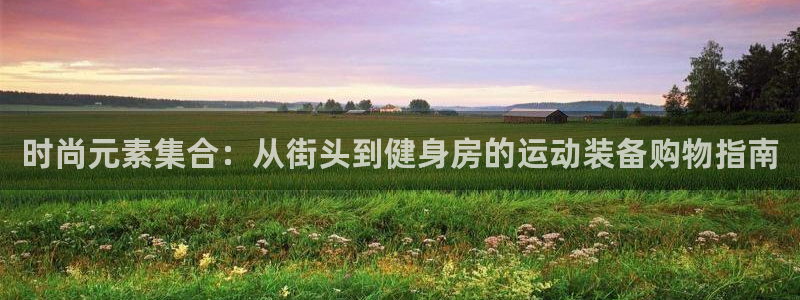 凯捷体育平台：时尚元素集合：从街头到健身房的运动装备
