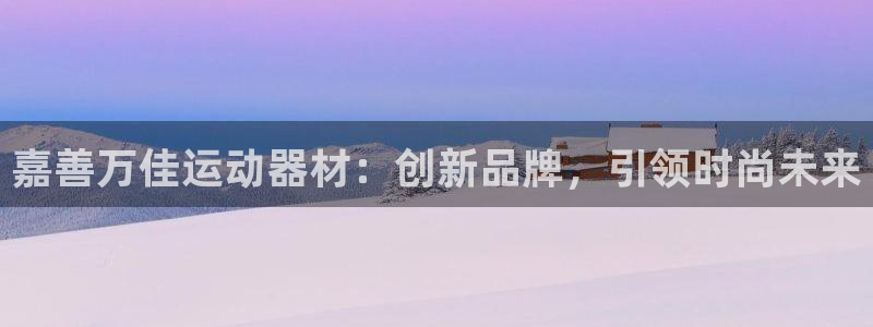 凯捷体育集团logo：嘉善万佳运动器材：创新品牌，引