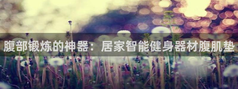 凯捷体育集团E.ON：腹部锻炼的神器：居家智能健身器