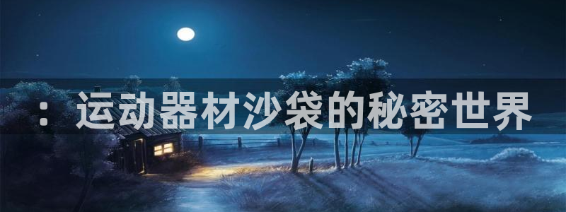 凯捷体育娱乐首页网站大全：：运动器材沙袋的秘密世界