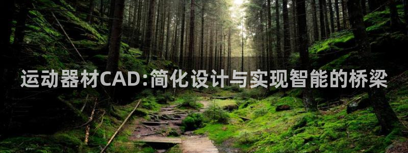 凯捷体育官方：运动器材CAD:简化设计与实现智能的桥梁